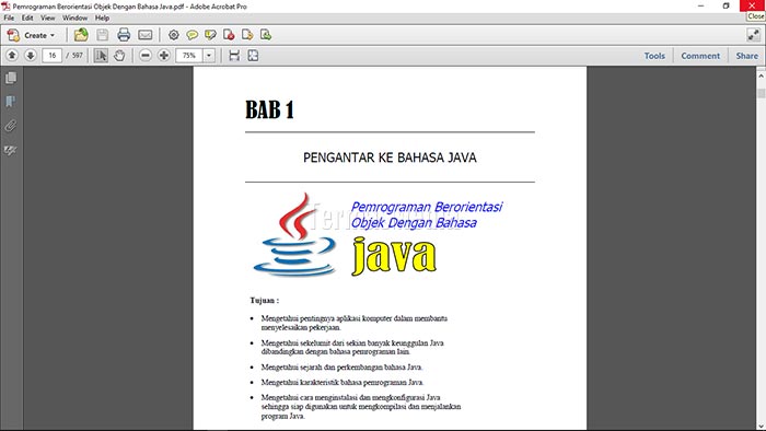 Mengubah mode tampilan halaman standar dokumen PDF di Adobe Acrobat