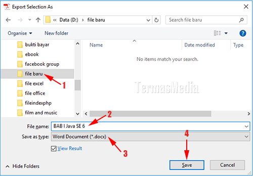 Mengekspor mengkonversi bagian tertentu PDF ke Word dengan Adobe Acrobat