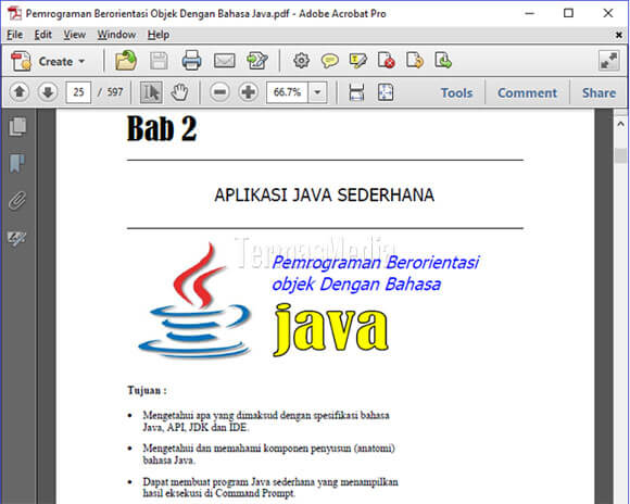 Memproteksi file PDF dengan password Adobe Acrobat
