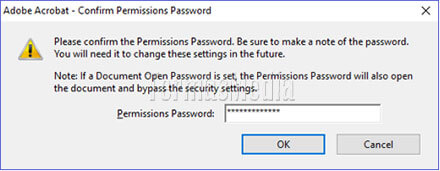 Memproteksi file PDF dengan password Adobe Acrobat