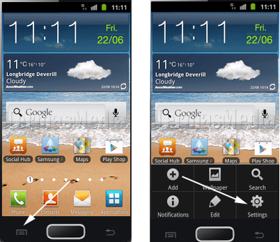 Samsung Galaxy Ace 2 sebagai Wi-fi hotspot portabel