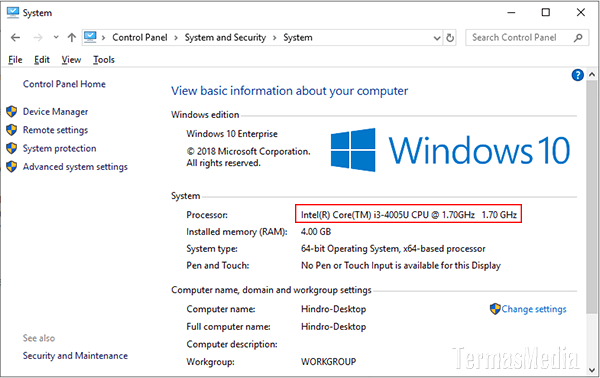 Cara mengidentifikasi generasi prosesor Intel Core