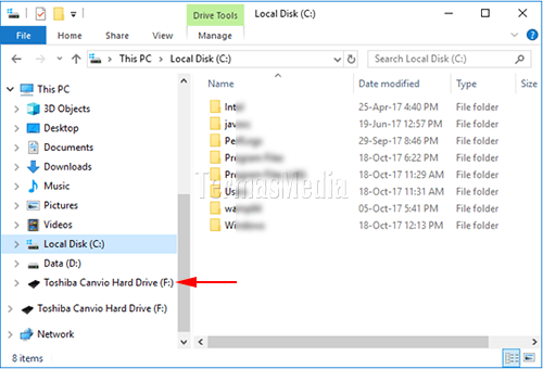 Mengatasi masalah external hard drive yang tidak terdeteksi di Windows 10