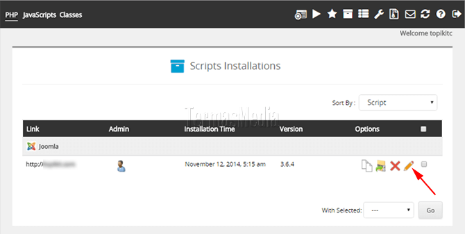 Mengatur pencadangan (backup) otomatis dengan softaculous