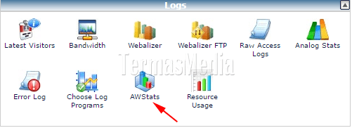 Melihat statistik pengunjung website melalui cPanel