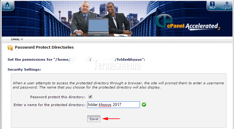 Memproteksi folder atau direktori di cPanel dengan password