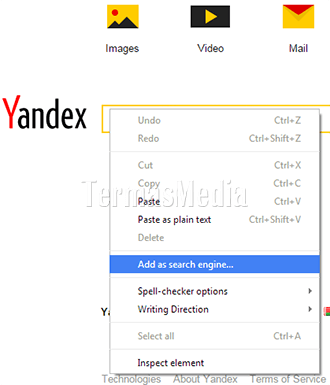 Menambahkan mesin telusur (search engine) di Google Chrome