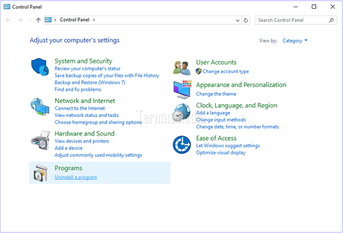 Mematikan (turn off) browser Internet Explorer di Windows 10