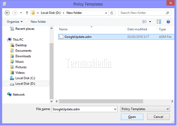 Menonaktifkan pembaruan (update) otomatis Google Chrome