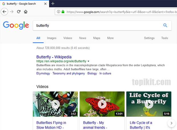 Menggunakan fitur pencarian lanjutan di mesin telusur (search engine) Google