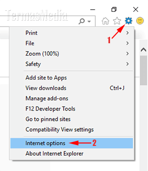 Menjadikan Microsoft Internet Explorer web browser default (standar)