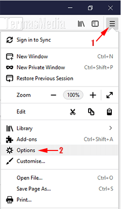 Menjadikan Mozilla Firefox Sebagai Browser standar (default)