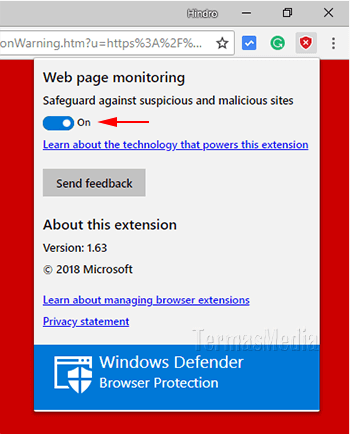 Windows Defender Browser Protection