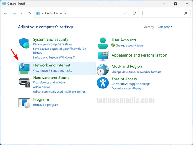 Menonaktifkan koneksi otomatis perangkat ke Wi-Fi di Windows 11