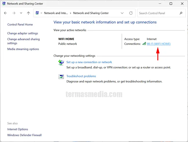 Menonaktifkan koneksi otomatis perangkat ke Wi-Fi di Windows 11