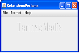 Membuat menu di bahasa pemrograman Java