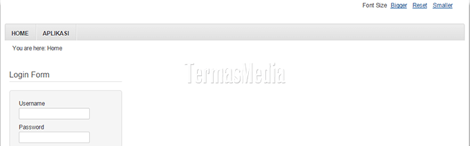 Menghilangkan banner dari template Beez3