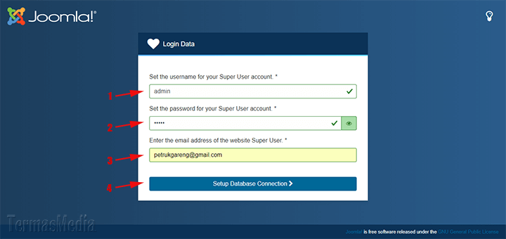 Cara instal Joomla 4 di web server lokal (localhost) WampServer