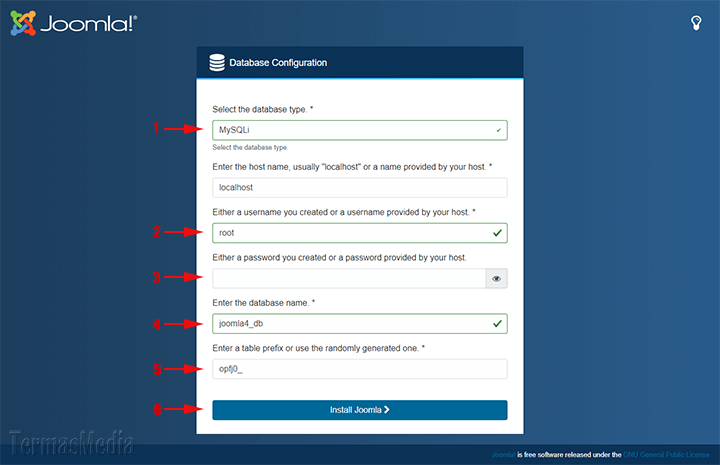 Cara instal Joomla 4 di web server lokal (localhost) WampServer