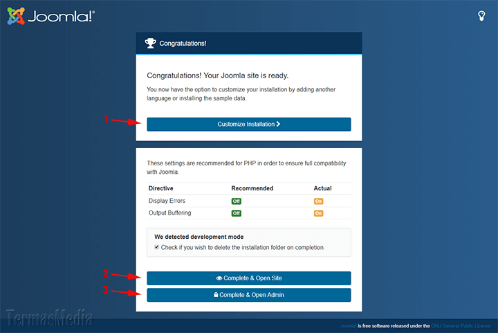 Cara instal Joomla 4 di web server lokal (localhost) WampServer