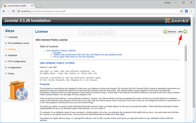 Cara menginstal CMS Joomla 2.5 di localhost