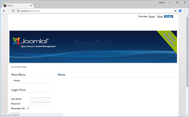 Cara menginstal CMS Joomla 2.5 di localhost