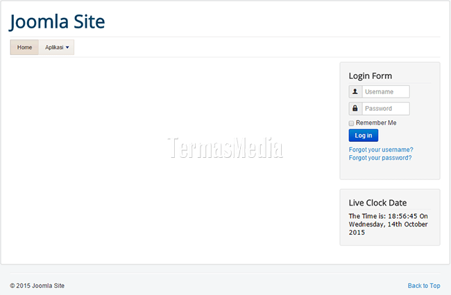 Cara mengganti template di CMS Joomla