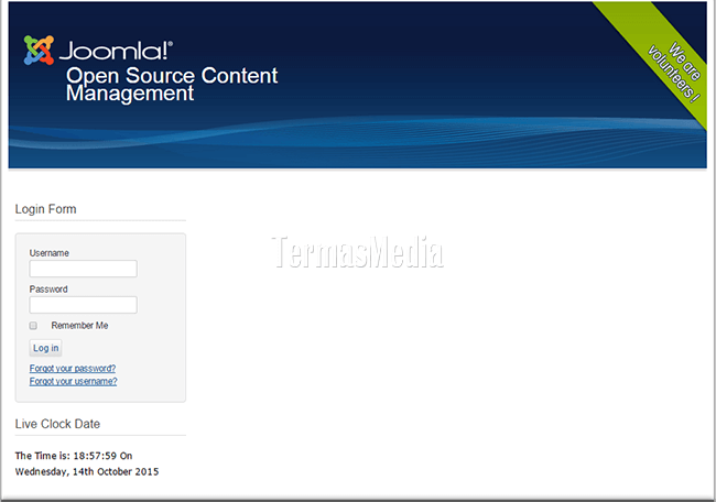 Cara mengganti template di CMS Joomla