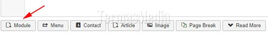 Menyisipkan modul ke dalam artikel Joomla