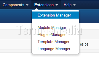 Memasang dan mengaktifkan template di Joomla