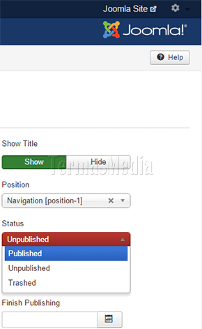 Membuat menu drop down di Joomla