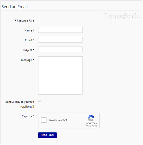 Menambahkan Captcha ReCaptcha di form kontak Joomla