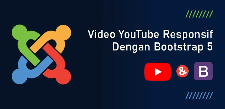Video YouTube responsif dengan Bootstrap di CMS Joomla