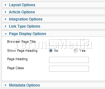 Menghilangkan tulisan Home di  homepage Joomla