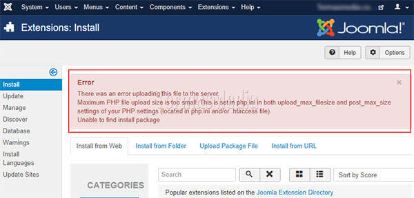 Mengubah ukuran file unggah (upload) maksimum melalui cPanel