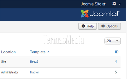 Melihat posisi modul (module) Joomla
