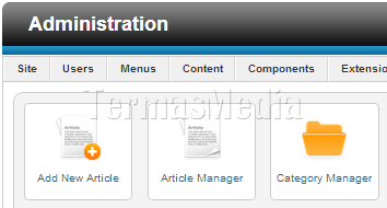 Menambahkan nama situs ke title bar area administrator Joomla