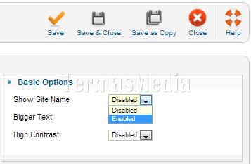 Menambahkan nama situs ke title bar area administrator Joomla