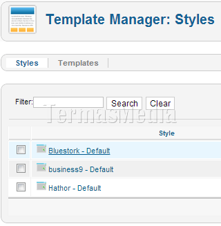 Merubah tampilan administrator bluestork menjadi high contrast