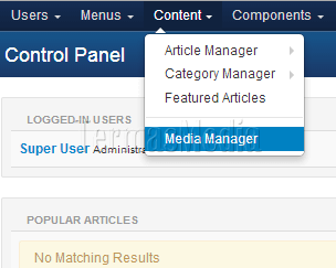 Mengubah batasan ukuran file yang bisa diunggah di Joomla