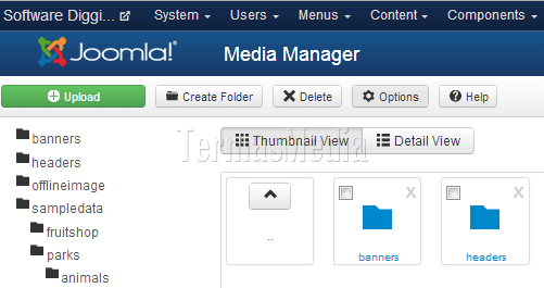 Mengubah batasan ukuran file yang bisa diunggah di Joomla