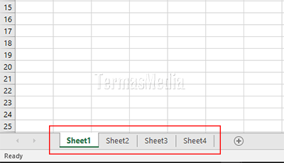 Mengubah jumlah worksheet yang ditampilkan di workbook Excel
