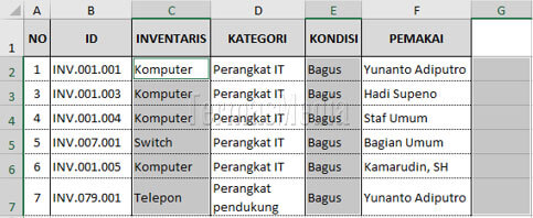 Cara cepat dan mudah menghapus beberapa baris dan kolom kosong di Excel