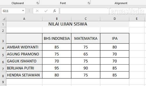 Cara membuat atau menambahkan garis diagonal di sel Microsoft Excel