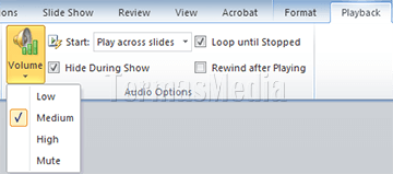 Menambahkan musik latar di Microsoft PowerPoint
