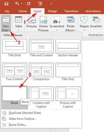 Cara memperoleh dan menyisipkan langsung gambar online di Microsoft PowerPoint