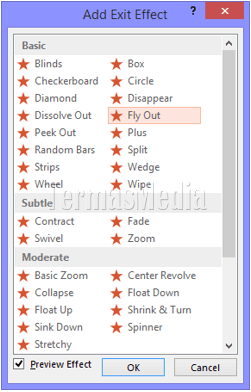 Membuat teks berjalan (running text) di Microsoft PowerPoint