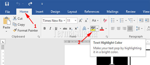 Cara mudah menyalin banyak seleksi teks ke dokumen Microsoft Word