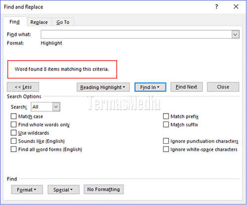 Cara menyalin banyak seleksi teks ke dokumen Microsoft Word