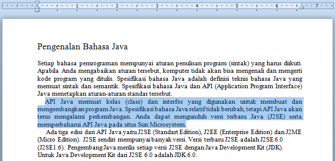 Menyembunyikan dan menampilkan kembali teks di Word